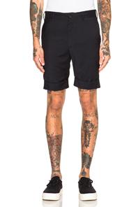 Engineered Garments Cinch Shorts In Blue