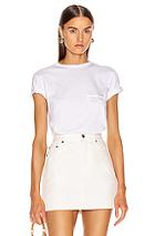 Helmut Lang Laws T Shirt In White
