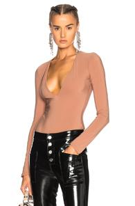 Alix Irving Bodysuit In Brown
