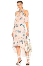 Ulla Johnson Valentine Dress In Pink,floral,neutrals