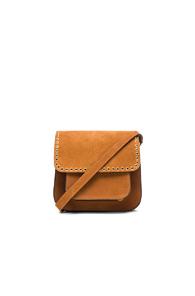 Isabel Marant Etoile Mela Eyelet Bag In Brown