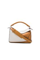 Loewe Puzzle Bag In Neutrals,white