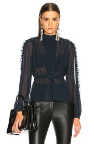 Raquel Diniz Janina Top In Blue