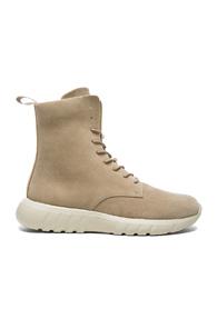 Cu4tro Suede Ninja Sneakers In Neutrals