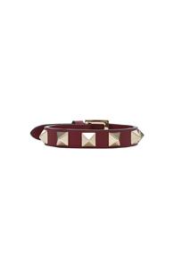 Valentino Rockstud Bracelet In Red