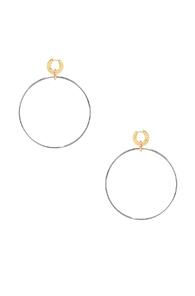 Spinelli Kilcollin Altaire Custom Hoop Earrings In Metallics