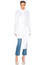 Off-white Small Pleats Shirt In White
