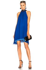 Galvan Catarata Dress In Blue