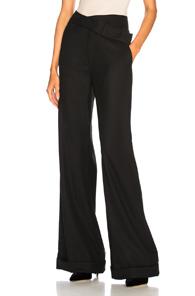 Monse For Fwrd Tuxedo Pants In Black