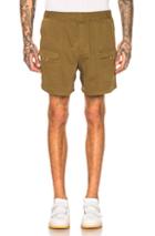 Acne Studios Rosso Shorts In Green