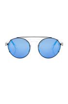 Westward Leaning Dyad 11 Sunglasses With Interchangeable Clips In Blue