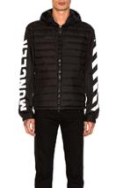 Moncler X Off White Jacket In Black