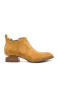 Alexander Wang Suede Kori Booties In Neutrals