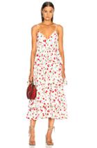 Dodo Bar Or Gian Dress In Abstract,red,white