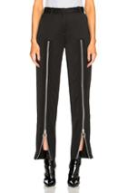 Marques ' Almeida Zip Front Trouser Pant In Black