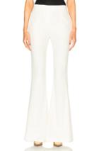 Alexander Mcqueen Flared Pants In White