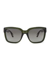 Ann Demeulemeester Sunglasses In Green