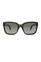 Ann Demeulemeester Sunglasses In Green