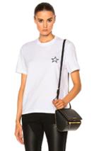 Givenchy Star Tee In White