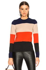 Acne Studios Lisbeth Sweater In Stripes,blue