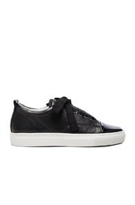 Lanvin Low Top Sneakers In Black
