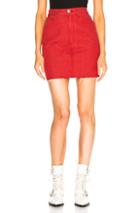 Rag & Bone/jean Moss Skirt In Red