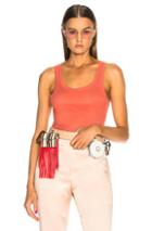 Acne Studios Tymes Tank Top In Orange