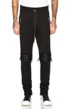 Amiri Mx1 Moto Sweatpants In Black
