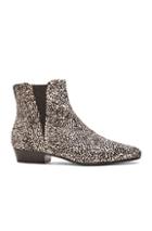 Isabel Marant Etoile Patsha Pony Hair Boots In Animal Print,brown