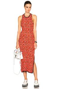 Rag & Bone Viola Dress In Red,abstract