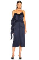 Magda Butrym Pozallo Dress In Blue