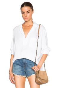 Smythe Pajama Top In White