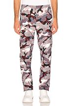 Valentino Trousers In Camo,gray,red
