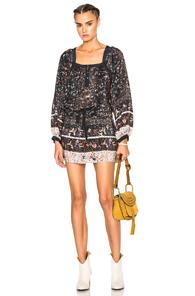 Ulla Johnson Theode Dress In Blue,floral
