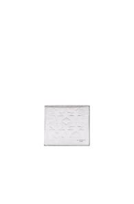 Givenchy Star Embossed Billfold Wallet In Metallics