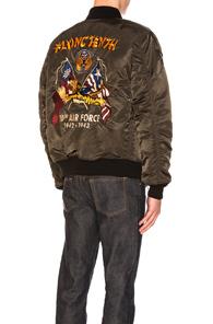 Schott Ma-1 Bomber In Gray