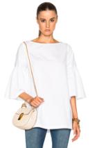 Suno Trumpet Top In White