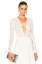 Houghton Viola Bodysuit In White