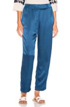 Raquel Allegra Ankle Pant In Blue