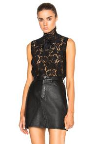 No. 21 Lace Top In Black