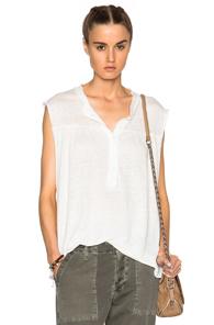 Nsf Olga Sleeveless Tee In White