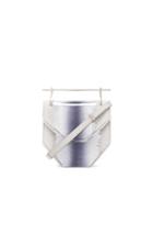 M2malletier Pony Hair Amor Fati Bag In Metallics,ombre & Tie Dye,white