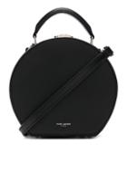 Saint Laurent Leather Mica Hat Case In Black