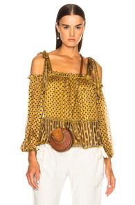 Ulla Johnson Clement Top In Yellow