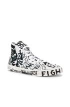 Vetements Graffiti Hi-tops In Abstract,white