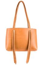 Mansur Gavriel Mini Fringe Bag In Neutral,orange