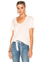 Off-white For Fwrd Basic Scoop Tee In Pink