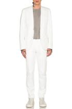 Calvin Klein Collection Crosby Soft Suit In White