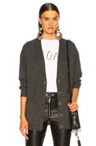 Icons Grandpa Cardigan In Gray
