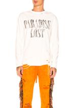 Alchemist Paradise Lost Long Sleeve Tee In White